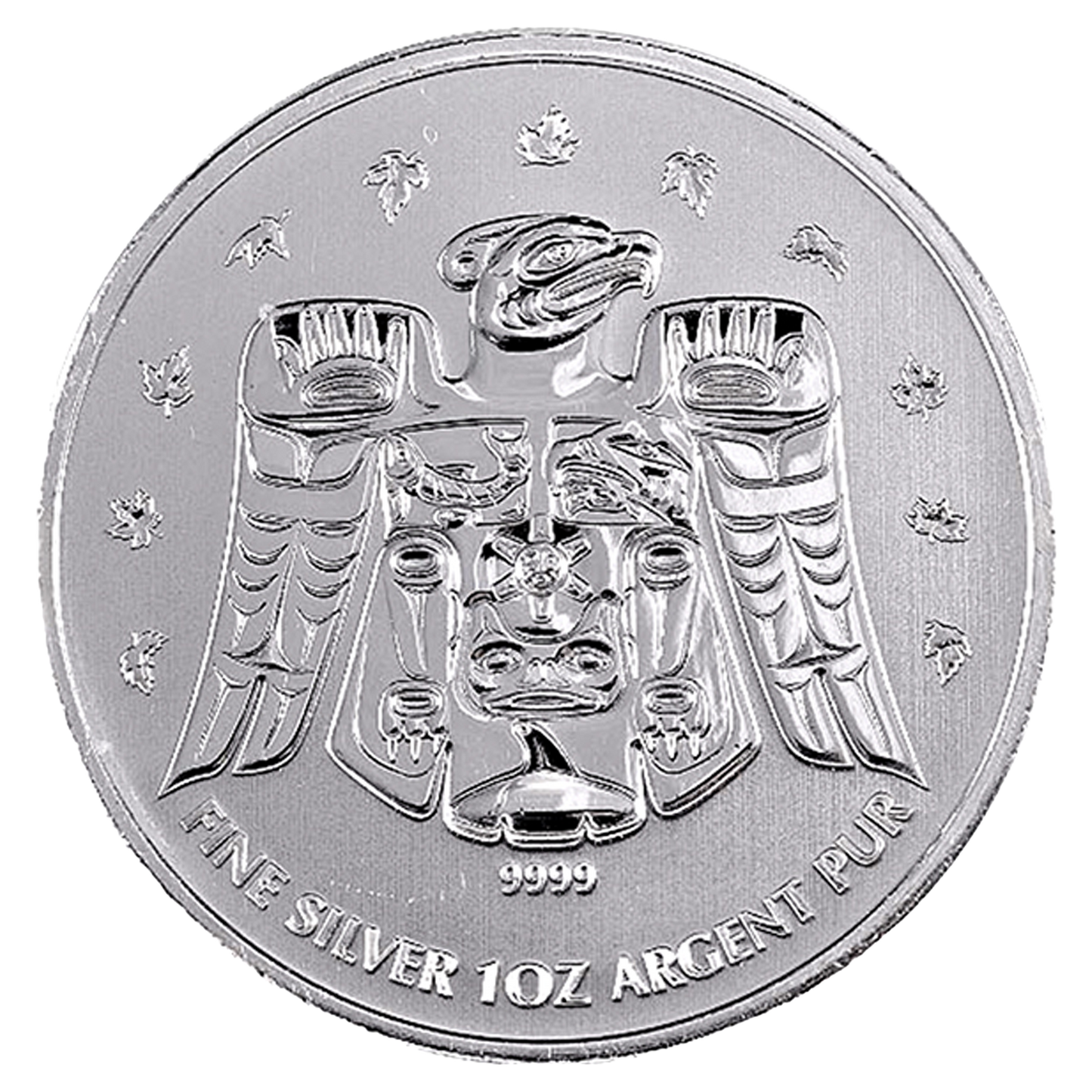2009 1 oz Silver Maple Leaf Olympic Coins
