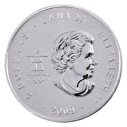 2009 1 oz Silver Maple Leaf Olympic Coins
