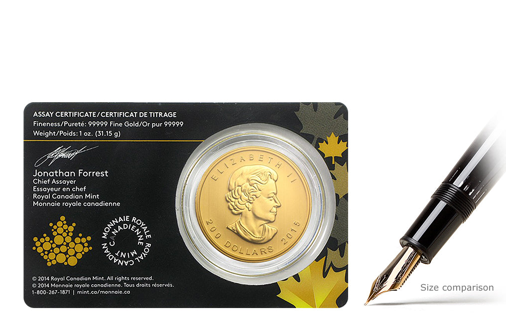 2015 1 oz Canadian Gold Growling Cougar Coins