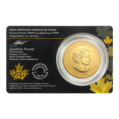 2015 1 oz Canadian Gold Growling Cougar Coins