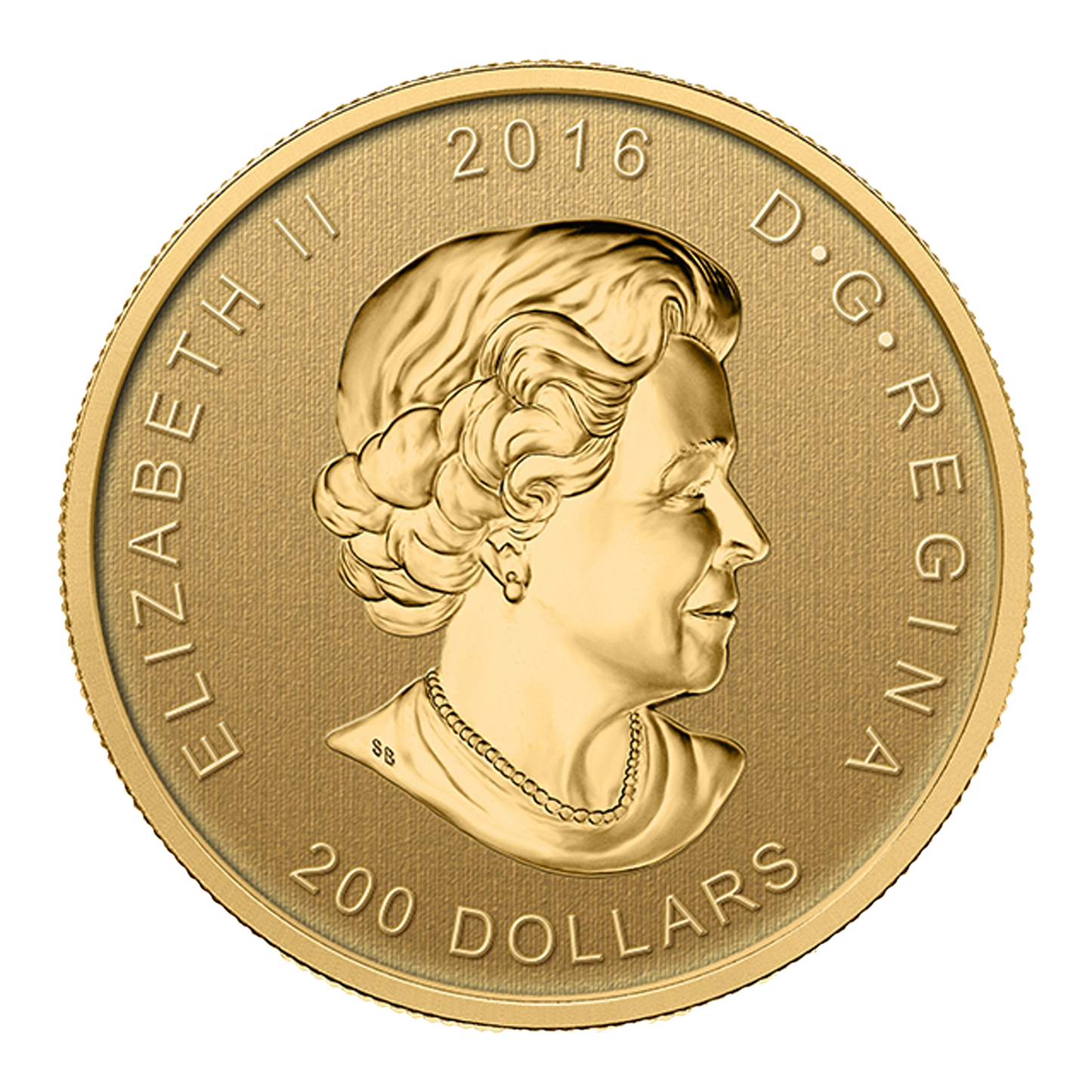 2016 1 oz Gold Roaring Grizzly Coins - Royal Canadian Mint