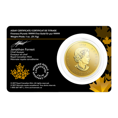 2018 1 oz Canadian Golden Eagle Coins - Royal Canadian Mint