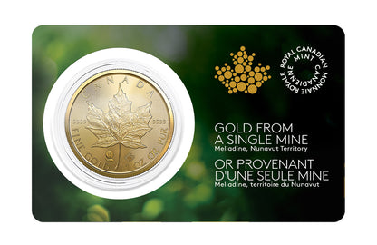2022 1 oz Gold Maple Coins (single-sourced mine)