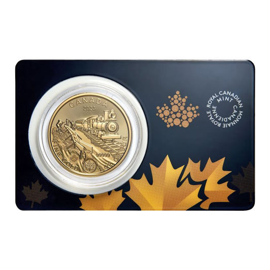2023 1 oz Gold Klondike Gold Rush: Prospecting for Gold Coin .99999 - Royal Canadian Mint