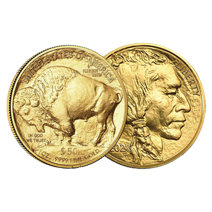 2026 1 oz Gold Buffalo Tube (20 coins) - MintFirst™