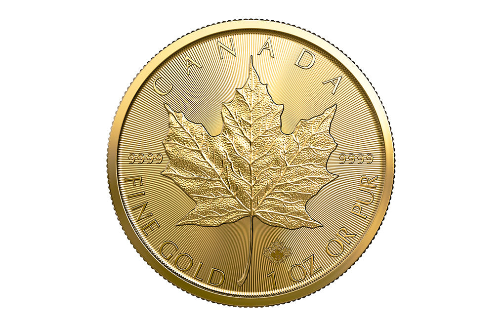 2026 MintFirst™ 1 oz Gold Maple Leaf Coins (tube of 10)