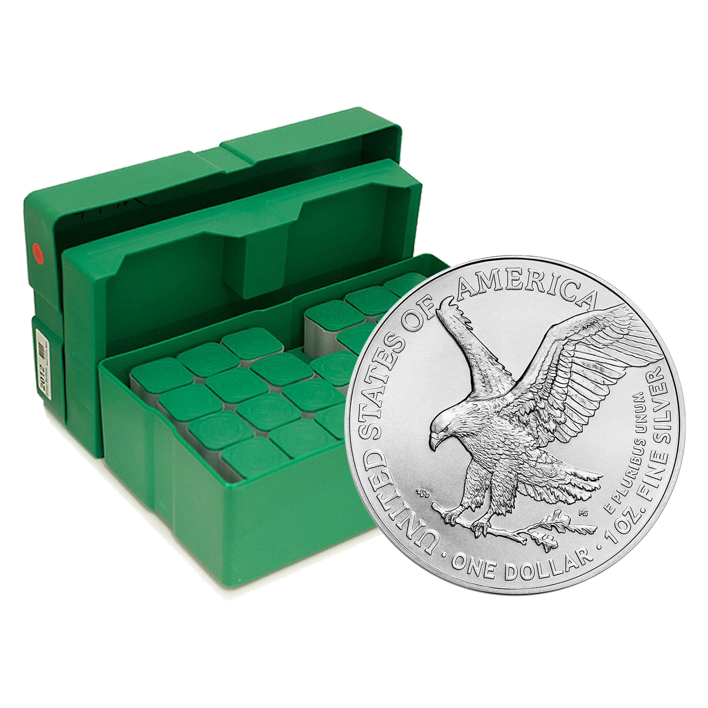 2026 MintFirst™ 1 oz Silver Eagle Monster Box (500 Coins)