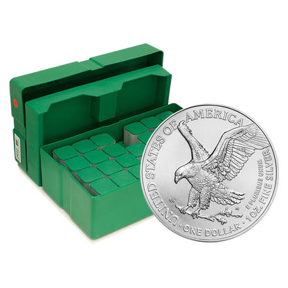 2026 MintFirst™ 1 oz Silver Eagle Monster Box (500 Coins)