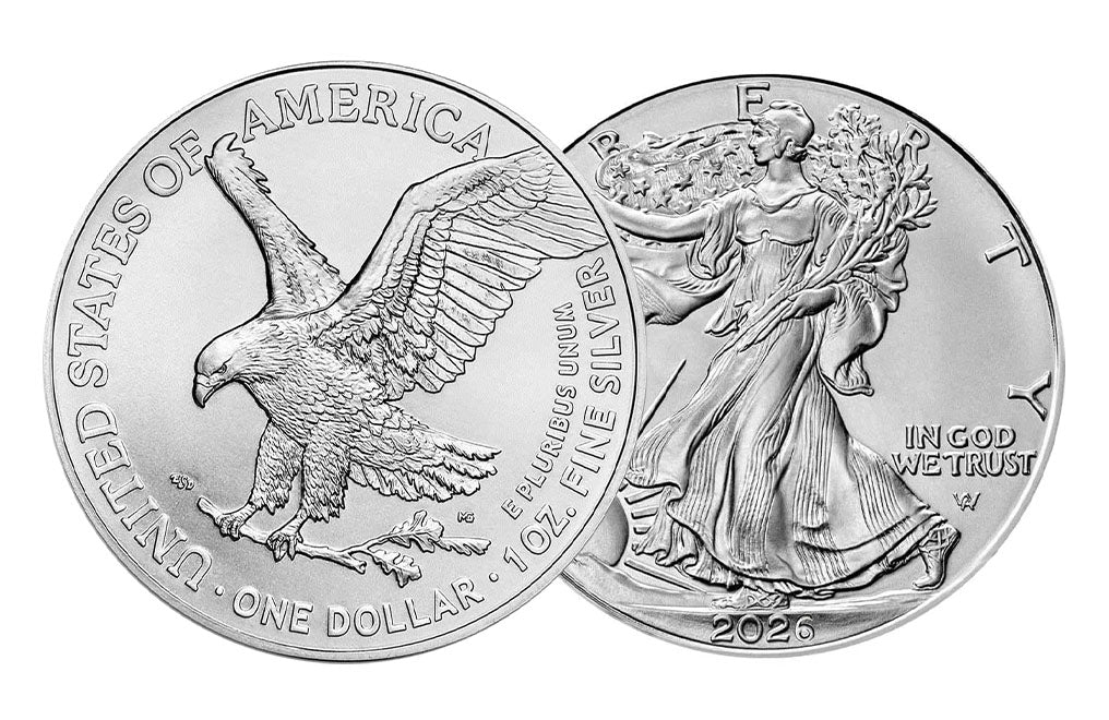 2026 MintFirst™ 1 oz Silver Eagle Monster Box (500 Coins)