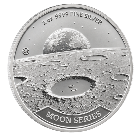 2026 1 oz Silver Kitco Round .9999 - Moon Series