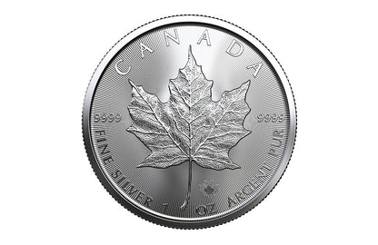 2026 MintFirst™ Silver Maple Leaf Coins (25 pcs) .9999