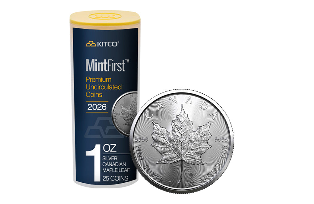 2026 MintFirst™ Silver Maple Leaf Coins (25 pcs) .9999