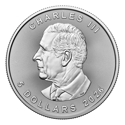 2026 MintFirst™ Silver Maple Leaf Coins (25 pcs) .9999