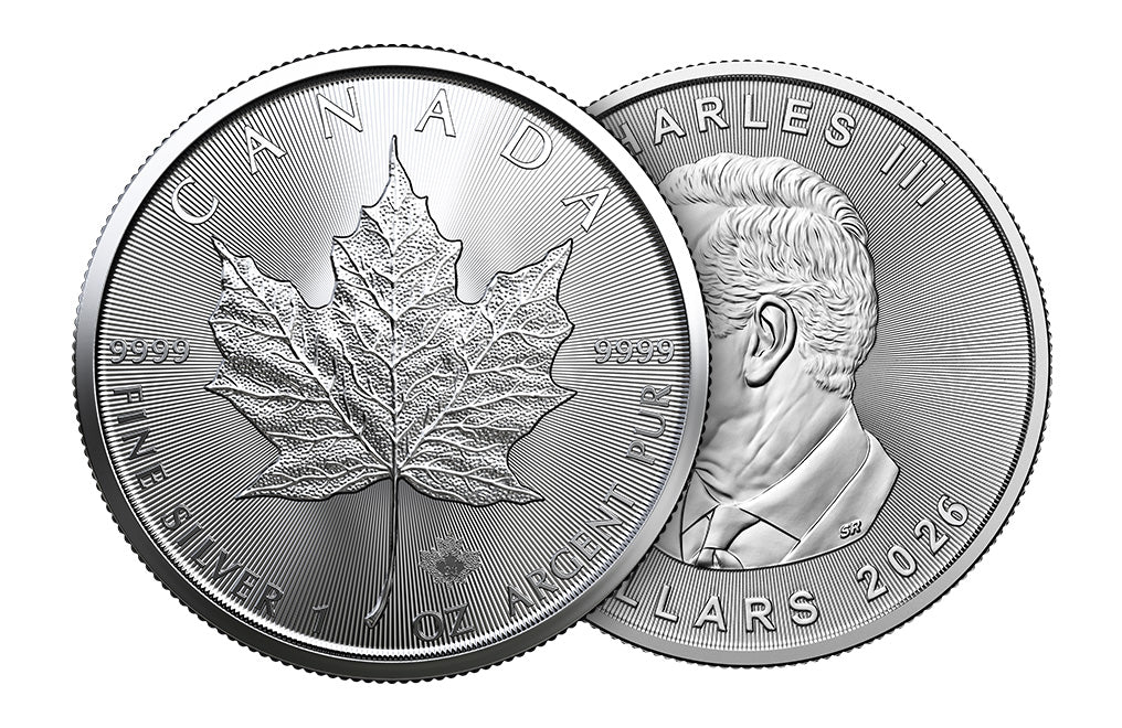 2026 MintFirst™ Silver Maple Leaf Coins (25 pcs) .9999