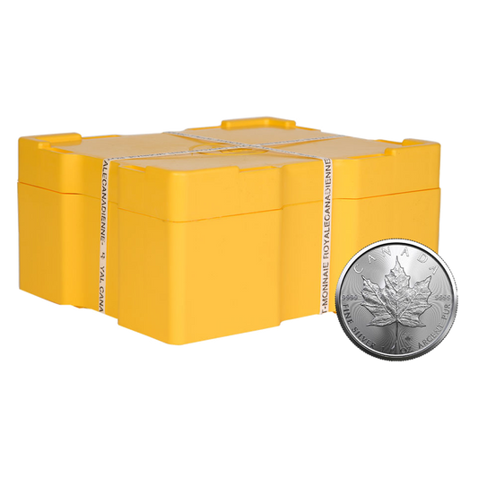 2026 MintFirst™ Silver Maple Leaf Coin Monster Box (500 pcs 1 oz coins)