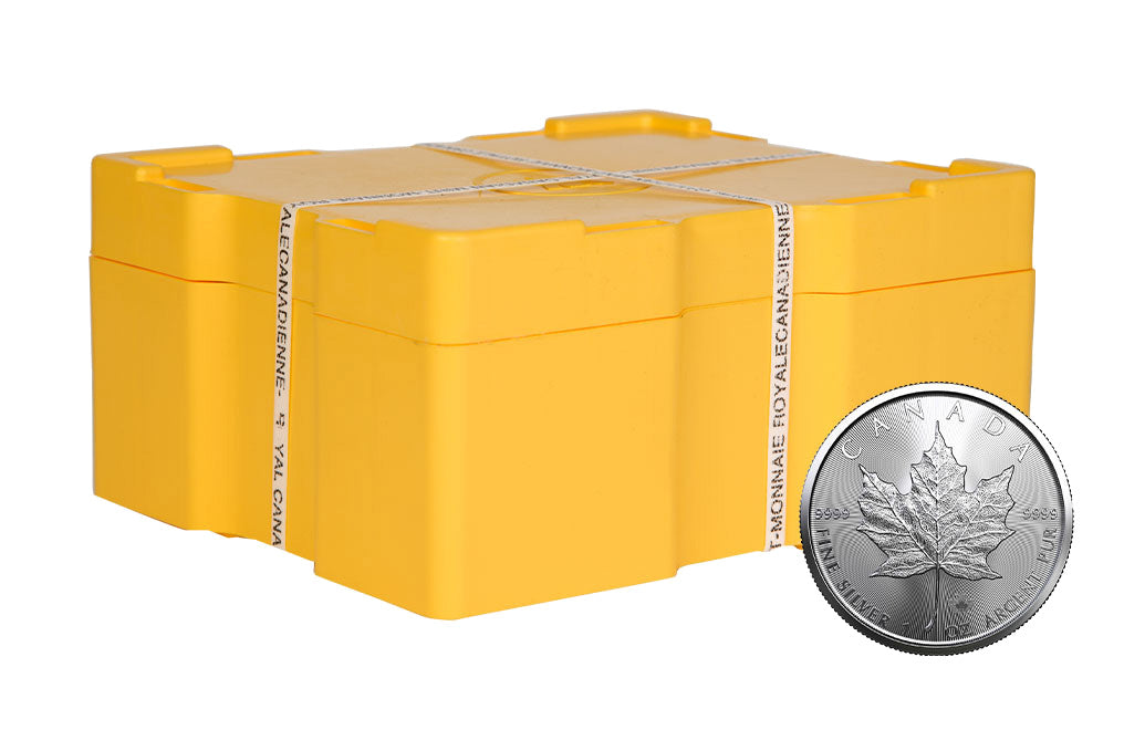 2026 MintFirst™ Silver Maple Leaf Coin Monster Box (500 pcs 1 oz coins)