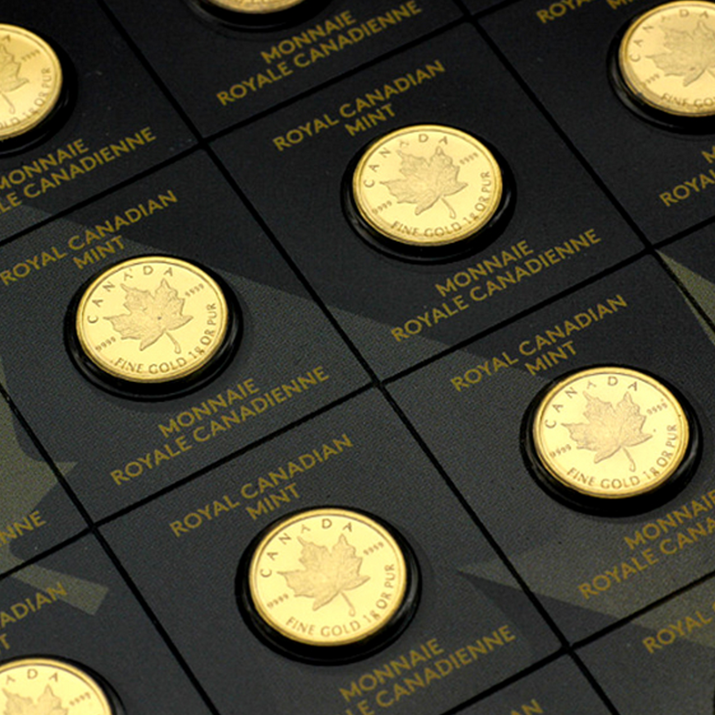 25 x 1 gram Gold MapleGram25™ (Random Year)