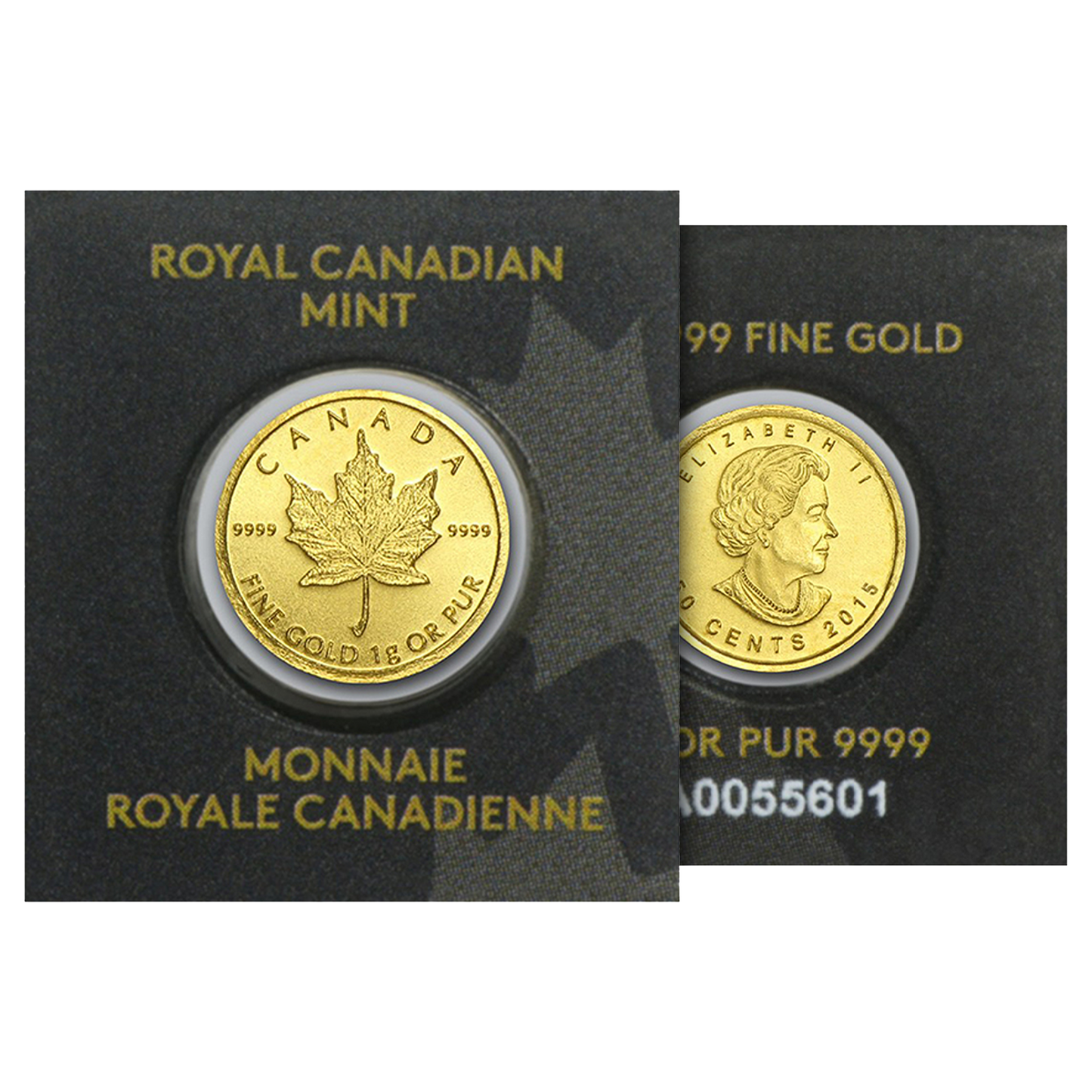25 x 1 gram Gold MapleGram25™ (Random Year)
