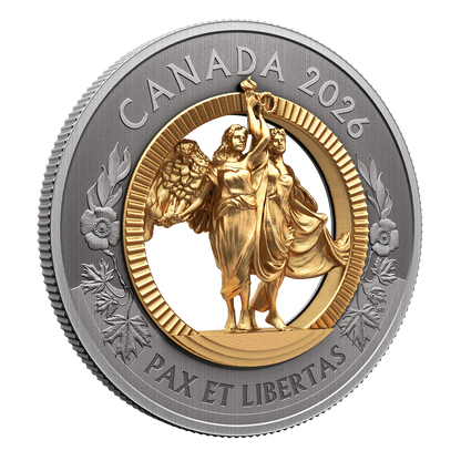 Buy 4.5 oz Silver Allegories of Peace and Freedom Coin (2026)