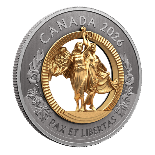 Buy 4.5 oz Silver Allegories of Peace and Freedom Coin (2026)