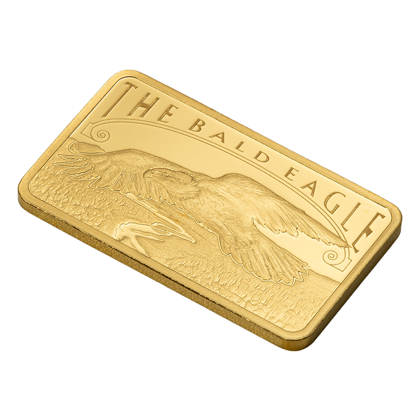 Buy 5 g Gold America the Free Bald Eagle Bar