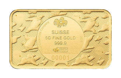 Buy 5 g Gold Coca-Cola® Holiday Polar Bears Bar