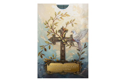 Buy 5 g Gold Cross of Christianity Bar