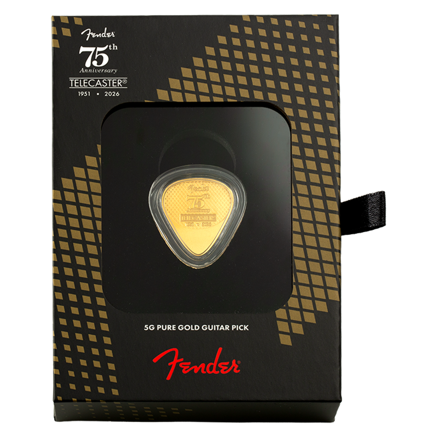 Buy 5 g Gold Fender Telecaster 75th Anniversary Legal Tender Pick 2026