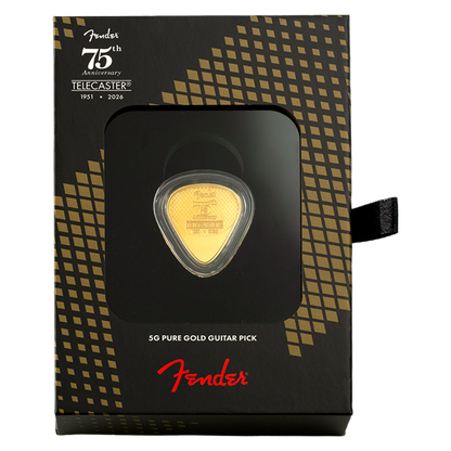 Buy 5 g Gold Fender Telecaster 75th Anniversary Legal Tender Pick 2026