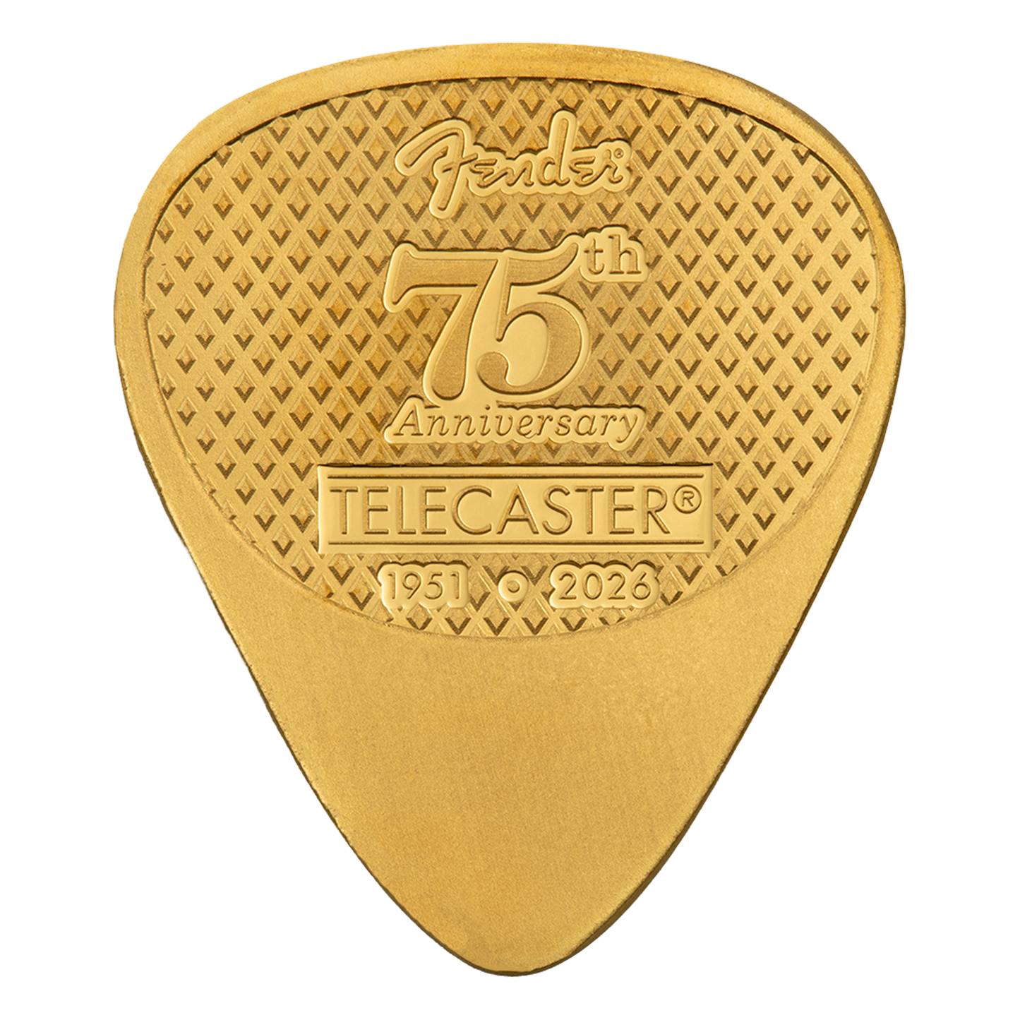Buy 5 g Gold Fender Telecaster 75th Anniversary Legal Tender Pick 2026