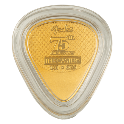 Buy 5 g Gold Fender Telecaster 75th Anniversary Legal Tender Pick 2026