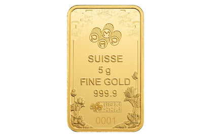 Buy 5 g Gold Good Luck Yellow Dragon Bar .9999