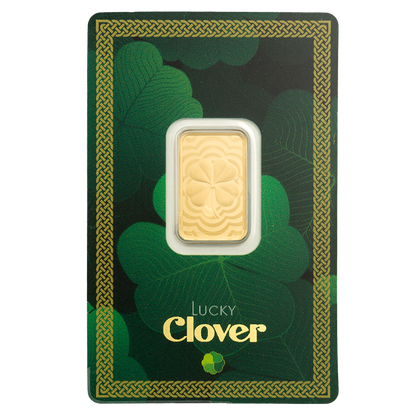 Buy 5 g Gold Good Luck Four-Leaf Clover Bar (2026)