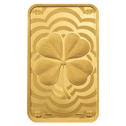 Buy 5 g Gold Good Luck Four-Leaf Clover Bar (2026)