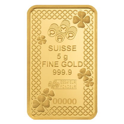 Buy 5 g Gold Good Luck Four-Leaf Clover Bar (2026)