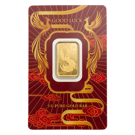 Buy 5 g Gold Good Luck Phoenix Bar (2026)
