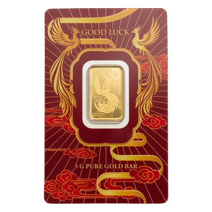 Buy 5 g Gold Good Luck Phoenix Bar (2026)