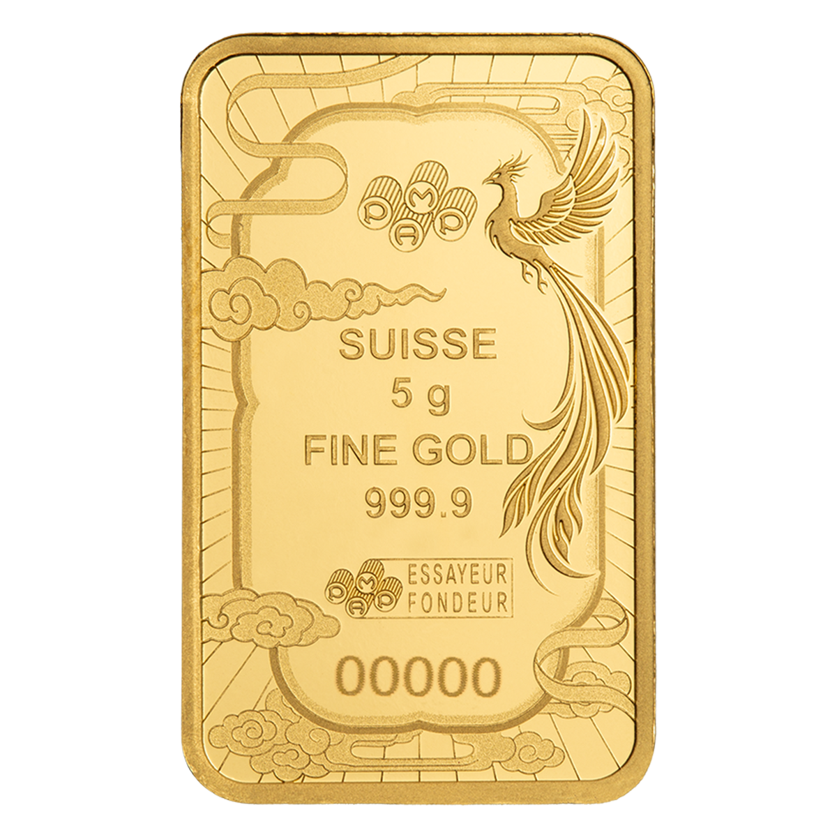 Buy 5 g Gold Good Luck Phoenix Bar (2026)