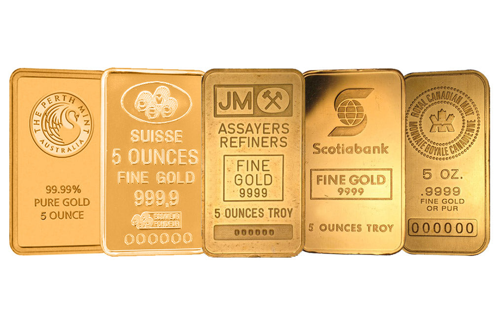 5 oz Gold Bars