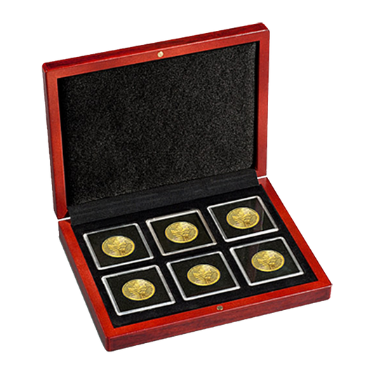 6 x QUADRUM Capsule VOLTERRA Coin Box