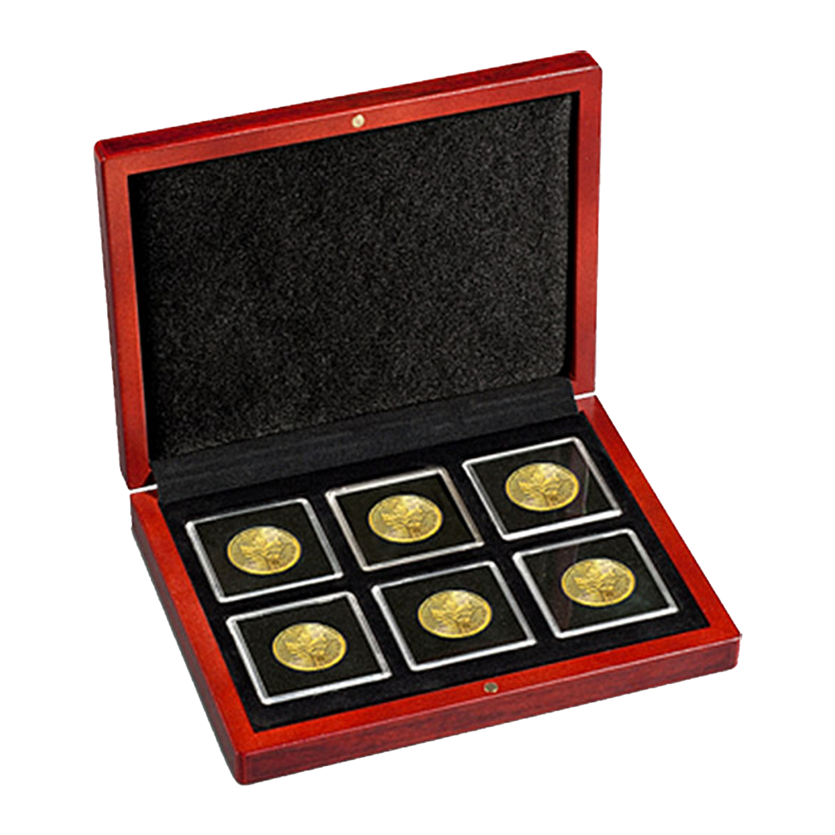 6 x QUADRUM Capsule VOLTERRA Coin Box
