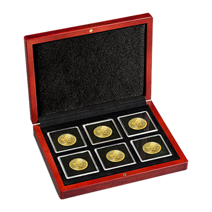 6 x QUADRUM Capsule VOLTERRA Coin Box