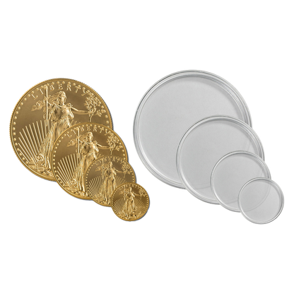 Buy Coin Round Capsules (box only - 10 per box)