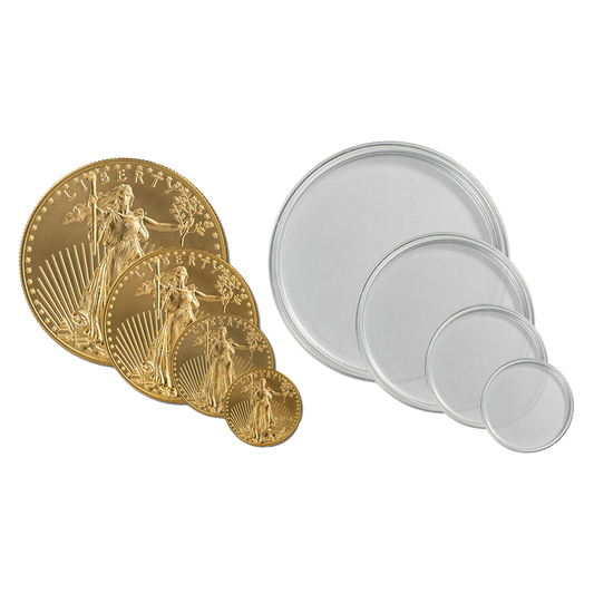 Buy Coin Round Capsules (box only - 10 per box)
