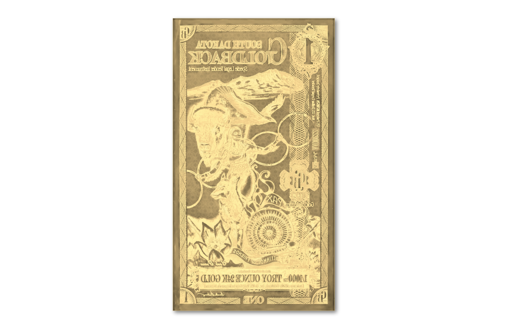 Buy 1 South Dakota Goldback Notes Pack (50 pcs) 24K
