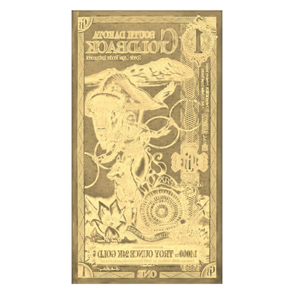 Buy 1 South Dakota Goldback Notes Pack (50 pcs) 24K