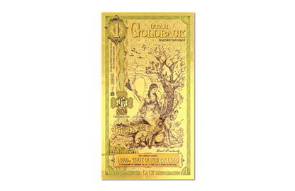 Buy 1 Utah Goldback Gold Notes Pack (50 pcs) 24K