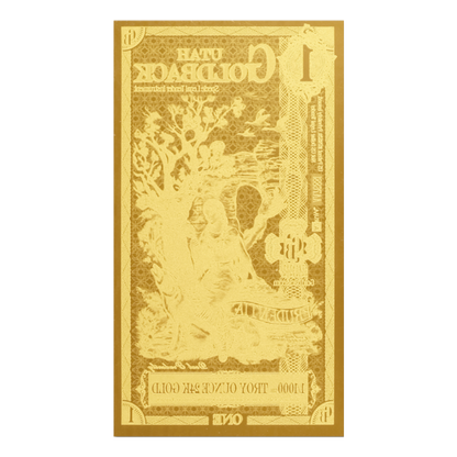 Buy 1 Utah Goldback Gold Notes Pack (50 pcs) 24K