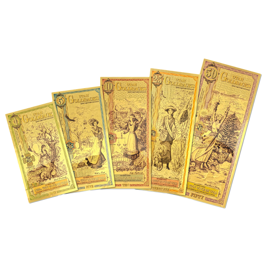 Buy Utah Goldback Gold Notes Full Set 24K