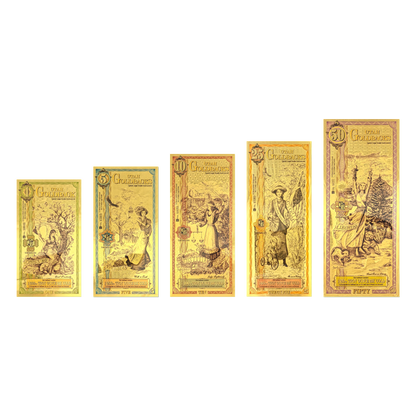 Buy Utah Goldback Gold Notes Full Set 24K